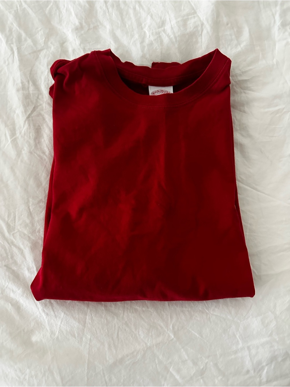 Men's Brooks Brothers Red Cotton Crewneck T-Shirt